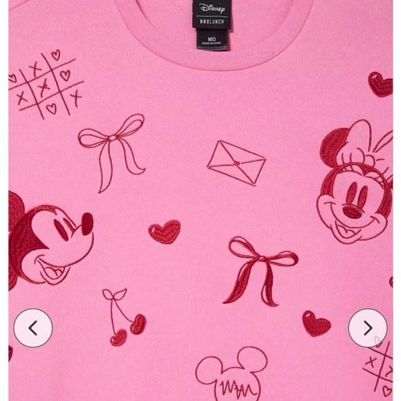 Disney Pink Women's Sweater with Mickey Mouse Design - Picture 2 of 4